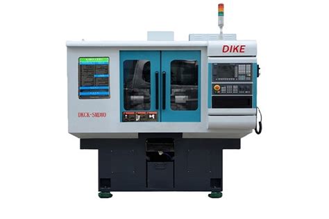 automatic cnc double head chamfering machine|DKCK.